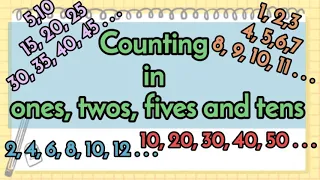 Counting in Ones, Twos, Fives and Tens