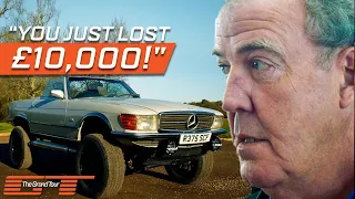 Jeremy Clarkson Auctions Off His Converted Land Rover Sports Car | The Grand Tour