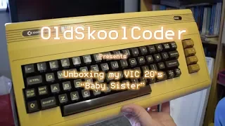 Unboxing my VIC20's Baby Sister