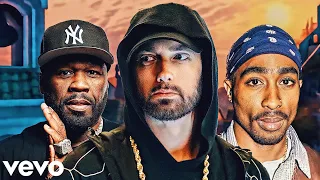 Eminem - Hundred ft. 50 Cent ft. 2Pac (Music Video) 2023