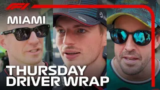 The Drivers Look Ahead To Race Weekend | 2024 Miami Grand Prix