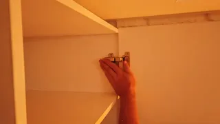 How to easily install furniture hinges and hang cabinet doors