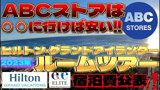 2023年【コロナ禍5回目のハワイ旅行‼︎】『ABCストアは●●に行けば安い！』と『ヒルトン・グランドアイランダー・ルームツアー』【ハワイ最新】【ハワイホテル】【不動産】【別荘】【物価高騰】【円安】