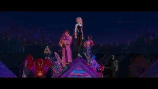 La nueva banda de Gwen | ESCENA FINAL Latino | Spider Man  Across the Spider Verse