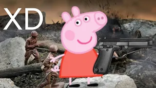 El día de la guerra xd// Peppa