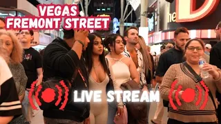 Las Vegas LIVE, Fremont Street at night, Wednesday May 1