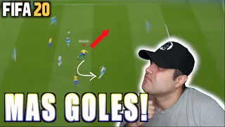 FIFA 20 TUTORIAL! PASES CHETADOS PARA METER MAS GOLES y ATACAR MEJOR!