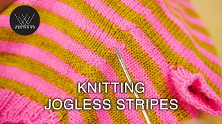 Knitting Jogless Stripes