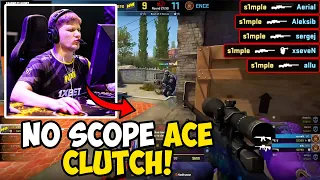 10 MINUTES of S1MPLE'S SATISFYING AWP SKILLS