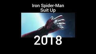 Evolution of Iron Spider-Man Suit Up #shorts