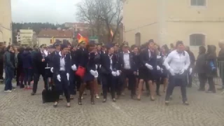 Le défilé des classes à Pontarlier