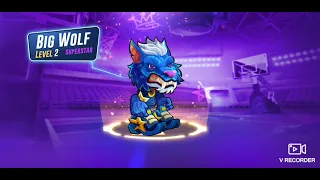 Upgrading Big Wolf to level 3 ⬆️ (Basketball arena) #basketballarena #masomo #basketballarenatop5