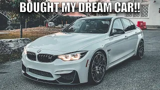 JUST BOUGHT A BMW F80 M3!! MY DREAM CAR!!!