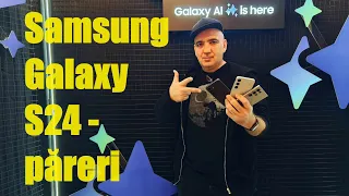 Samsung Galaxy S24 au fost lansate oficial la Galaxy Unpacked :  hands on și primele impresii