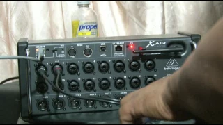 Como usar la Behringer X Air XR18 2da parte