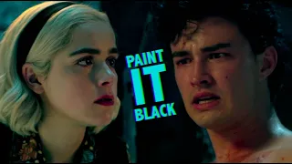 nick&sabrina | paint it black (AU).