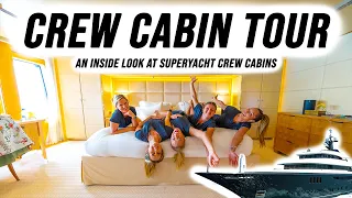 Inside Look: Superyacht Crew Cabins - Motor Yacht Loon