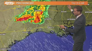 New Orleans Weather: Rain possible Thursday and Friday