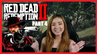 Sarah Streams Red Dead Redemption 2 - 4K Blind First Playthrough Part 4 - How do I play Poker?