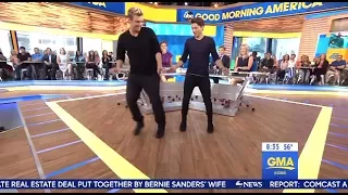 Tom Holland - Chats Spiderman 'Dance Moves With Nick Carter' (GMA)