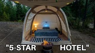 Luxury Tent Camping In The Woods