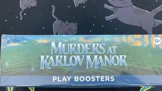Murders at Karlov Manor Play Box Opening #3 - This Box Understood the Assignment