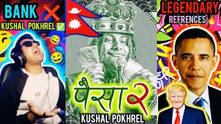 INDIAN RAPPER REACTS TO NEPALI HIP-HOP ARTIST 🇮🇳🇳🇵❤️| Kushal Pokhrel - Paisa 2.0 | JAY GAJRANI 🤯🤯🤯🔥🔥