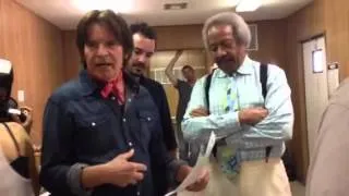 John Fogerty Backstage with Allen Toussaint (2014 NOLA Jazz Fest)