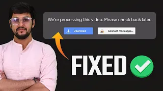 How To Fix Google Drive Video is Still Processing Video Error [Problem Solved]