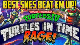 RETRO RAGE: TMNT Turtles In Time! (SNES)