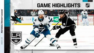 Sharks @ Kings 1/11 | NHL Highlights 2023