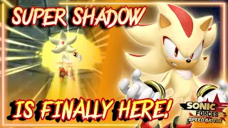 SUPER SHADOW IS HERE! - Sonic Forces Mobile - Super Shadow Gameplay. #sfsb #sonicforces #supershadow