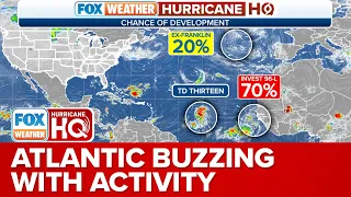 Atlantic Buzzing With Activity As Another Tropical Disturbance Has High Chance Of Development