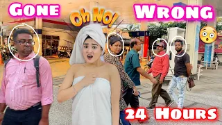 Using Only *WHITE* Things for 24 Hours Challenge 😱 *Gone Wrong* 🤯