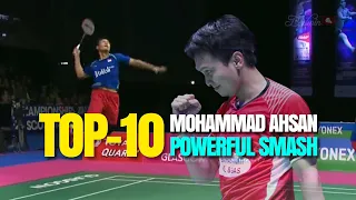 TOP-10 Mohammad Ahsan Powerful Jump Smash (with Hendra Setiawan)