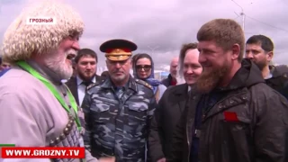 Рамзан Кадыров посетил Международный фестиваль туризма и активного отдыха «Шашлы
