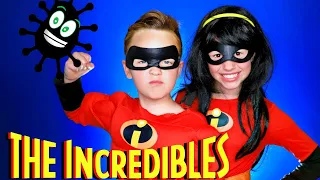 Disney Pixar Incredibles Violet and Dash Coronavirus Safety, Staying Healthy, and Having Fun at Home