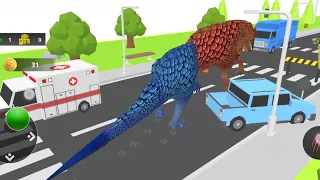 डायनासोर घुस आया सिटी में 🦖 dinosaur Dinosaur ki ladai kaisi hoti hai #gaming #viralvideo #trending