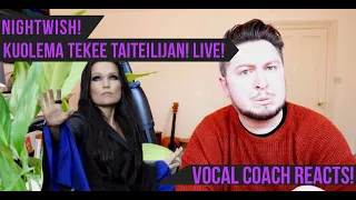 Vocal Coach Reacts! Nightwish! Kuolema Tekee Taiteilijan! Live!