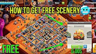 How To Get Free scenery in Clash of Clans