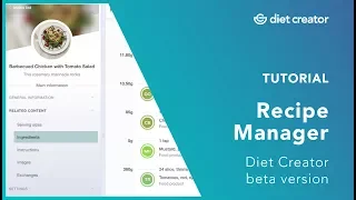 Recipe manager