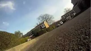GoPro attached to Remote Control Car