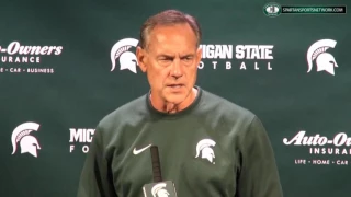 Michigan State 23 Michigan 32: Mark Dantonio