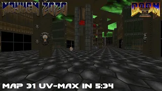 MAYhem 2020 - mayhem20.wad [Doom II] MAP31 UV-Max in 5:34