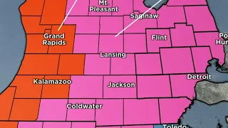 Updated winter storm snow predictions, timeline for Metro Detroit