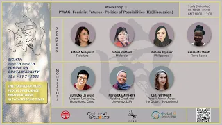 20210703 SSFS8 - Workshop 3 - PWAG: Feminist Futures - Politics of Possibilities (II) (Discussion)