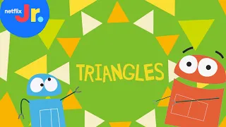 Learn Triangles! 🔺 Shapes Songs with the StoryBots | Netflix Jr