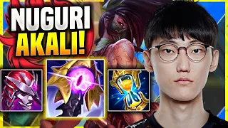 NUGURI DOMINATING AKALI WITH NEW BUFFS! - FPX Nuguri Plays Akali Top vs Tryndamere! | Season 11