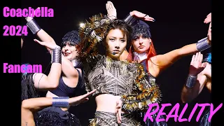 [FANCAM] XIN Liu COACHELLA 2024 Upcoming New Song《REALITY》刘雨昕科切拉舞台直拍新歌《REALITY》