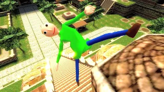 Baldi's Basics Ragdolls Gmod (Staircase Fall) Vol. 95